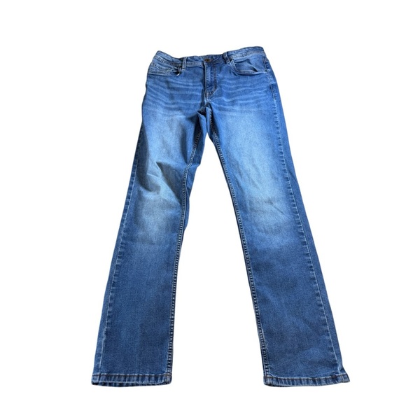 The Perfect Jean Nyc Other - The Perfect Jean NYC Slim Thick Jeans Mens 34x34 Blue Skinny Stretch Denim TPJ